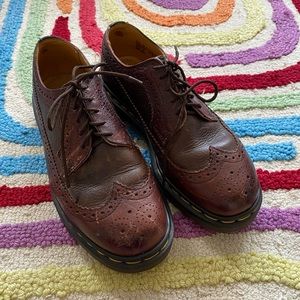 Dr Martens -Made in England- Brogue Pebble Shoes UK 6/US Women’s 8